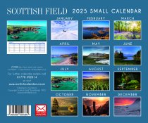 2025 Calendar Scottish Field Compact (Aug)