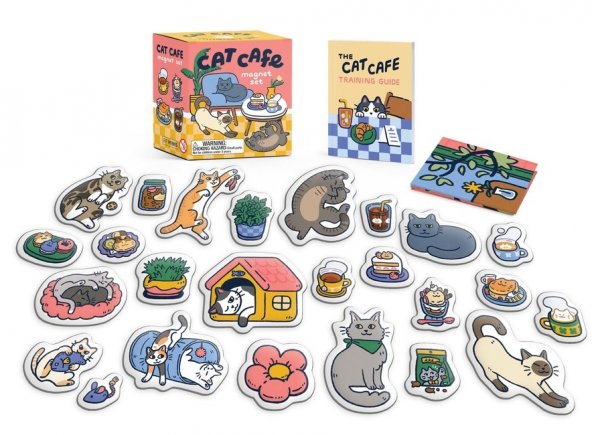 Cat Cafe Magnet Set Mini Kit
