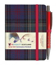 Tartan Cloth Notebook Mini: Hunting