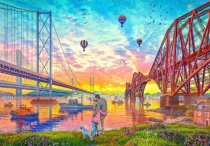 Jigsaw Three Bridges Crossing 1000pc