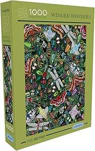 Jigsaw Art File Winged Wonders 1000pc