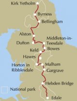 Walking the Pennine Way Map Booklet