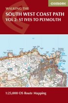 Walking the South West Coast Path Vol 2 Map Booklet: St Ives to Plymouth