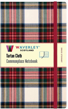 Tartan Cloth Notebook Large: Dress Stewart