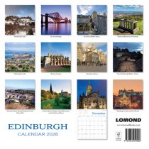 2026 Calendar Edinburgh (2 for 10v) (Mar)