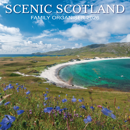 2026 Calendar Scenic Scotland Family Organiser