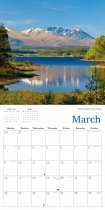2026 Calendar Scottish Highlands