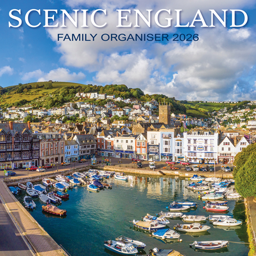 2026 Calendar Scenic England Family Organiser