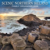 2026 Calendar Scenic Northern Ireland Family Organiser