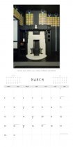 2026 Calendar Charles Rennie Mackintosh (Mar)