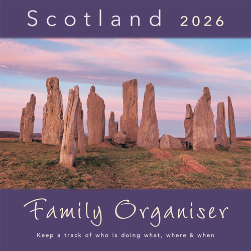 2026 Calendar Scotland Family Organiser
