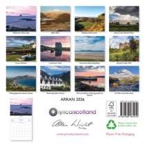 2026 Calendar Arran