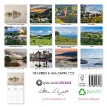 2026 Calendar Dumfries & Galloway