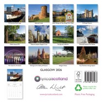 2026 Calendar Glasgow