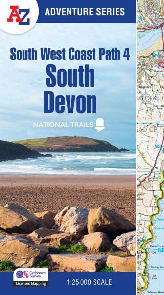 South West Coast Path Adventure Atlas 4 South Devon