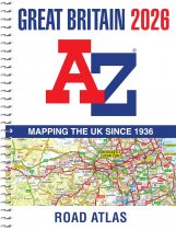 Great Britain Road Atlas 2026 A4 Spiral