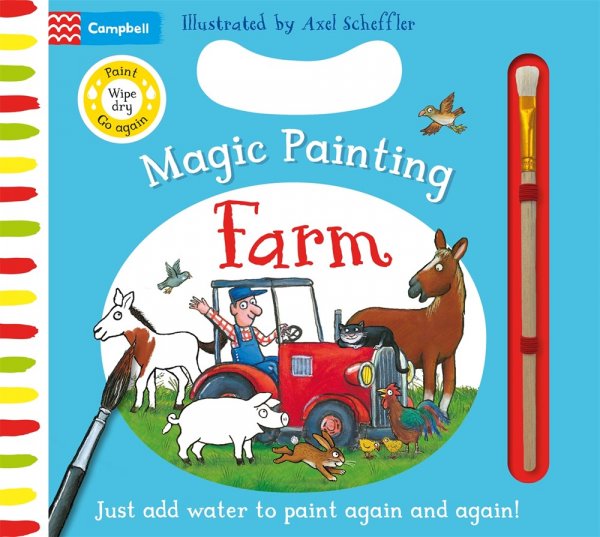 Farm Magic Painting Board Book