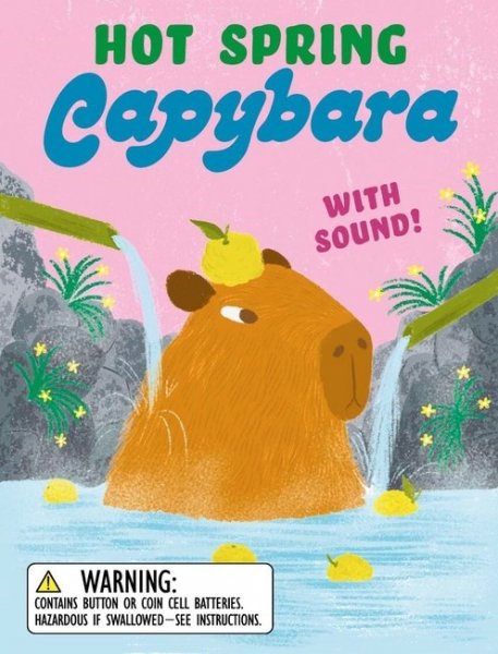 Hot Spring Capybara Figurine with Sound Mini Kit