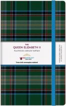 Tartan Cloth Notebook Large: Queen Elizabeth Platinum Jubliee