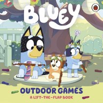 Bluey: Outdoor Games Lift the Flap Board Book