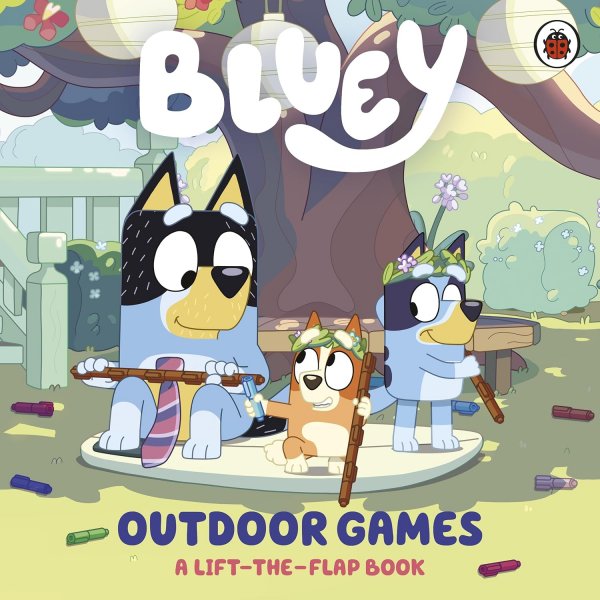 Bluey: Outdoor Games Lift the Flap Board Book