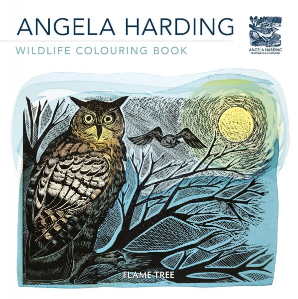 Angela Harding Wildlife Colouring Book