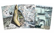 Midi Notebook Set Coastlines