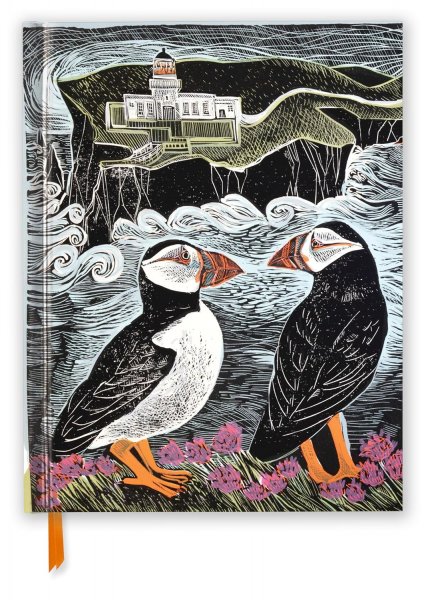 Sketch Book Fair Isle Puffins - Blank