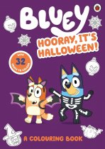 Bluey: Hooray It's Halloween Colouring Book