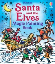 Santa & the Elves Magic Painting Book