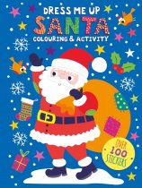 Dress Me Up Santa Colouring & Activity