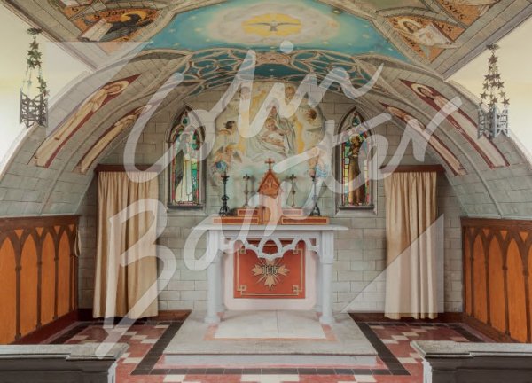 Italian Chapel Interior 2 Close Up, Orkney Magnet