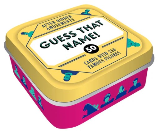 After Dinner Amusements: Guess that Name!