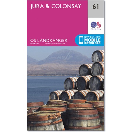 Landranger 61 Jura & Colonsay