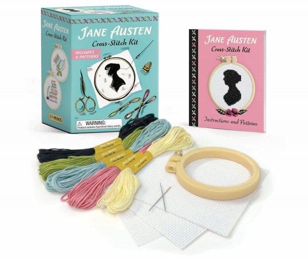 Jane Austen Cross Stitch Mini Kit