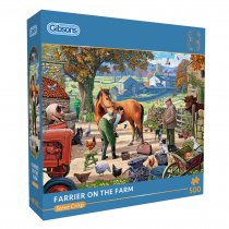 Jigsaw Farrier on the Farm 500pc