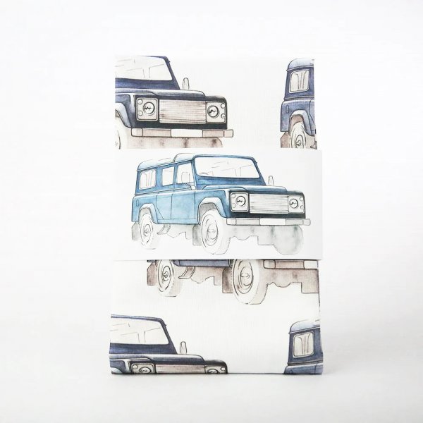 Tea Towel Repeat Land Rover