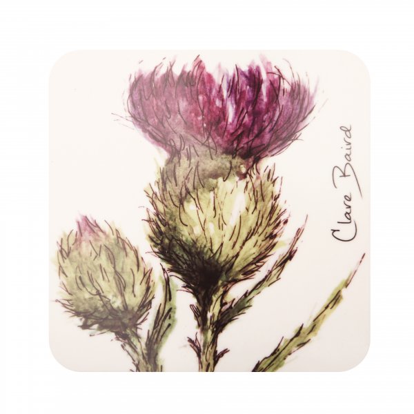 Thistle Flower of Scotland Coaster