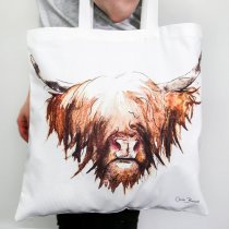Tote Bag Highland Cow