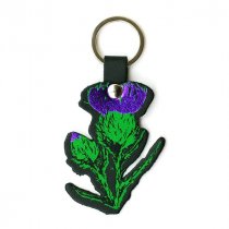 Key Ring Thistle Black