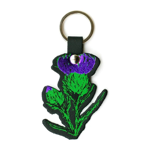Key Ring Thistle Black