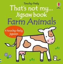 That's Not My Jigsaw Book: Farm Animals
