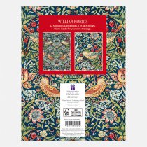 Notecard Wallet Morris Strawberry Thief