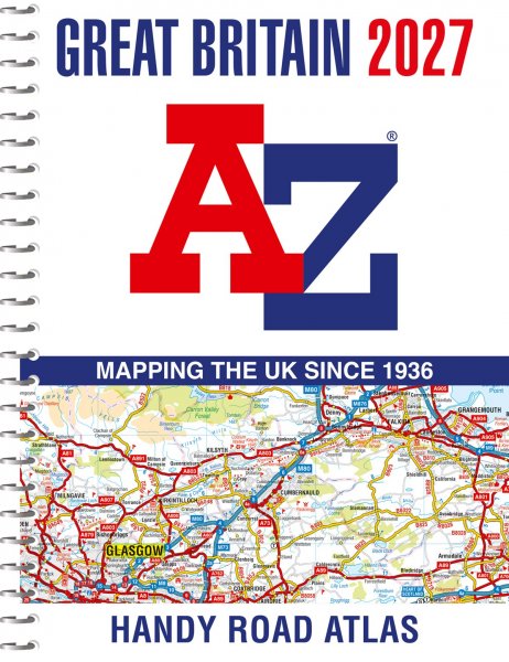 Great Britain Handy Road Atlas 2027 A5 Spiral