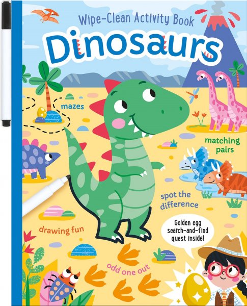 Wipe-Clean Activity Fun: Dinosaurs
