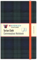 Tartan Cloth Notebook Large: Black Watch