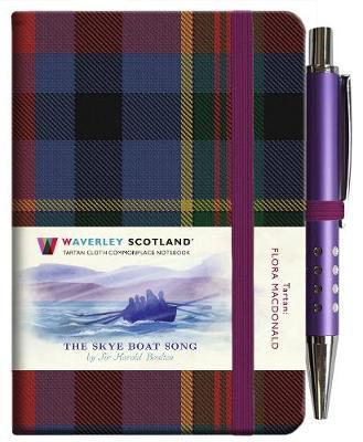 Tartan Cloth Notebook Mini: Skye Boat Song