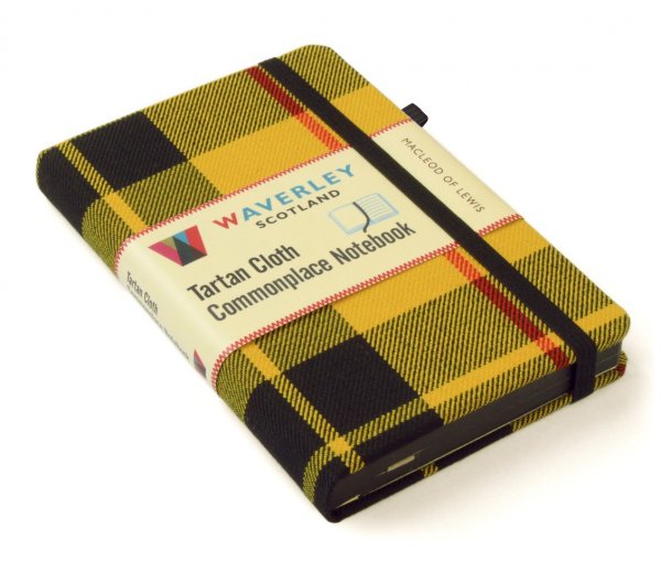 Tartan Cloth Notebook Pocket: MacLeod of Lewis
