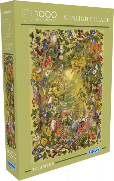 Jigsaw Art File Sunlight Glade 1000pc