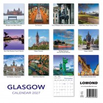 2027 Calendar Glasgow (2 for 10v)